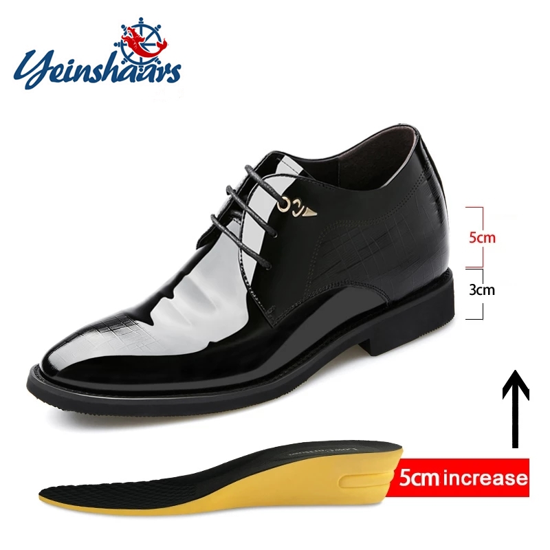 Men Formal Wear Pinterest - Sapato de couro envernizado masculino, Aumentar