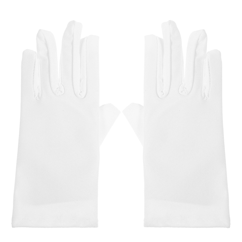 Formal Glove Leather - 2 Peças de Fantasia Elástica para