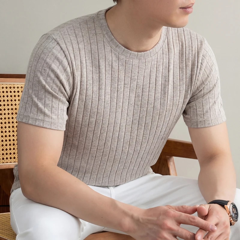 Men Formal Wear Pinterest - Camiseta Casual de Malha para Homens,