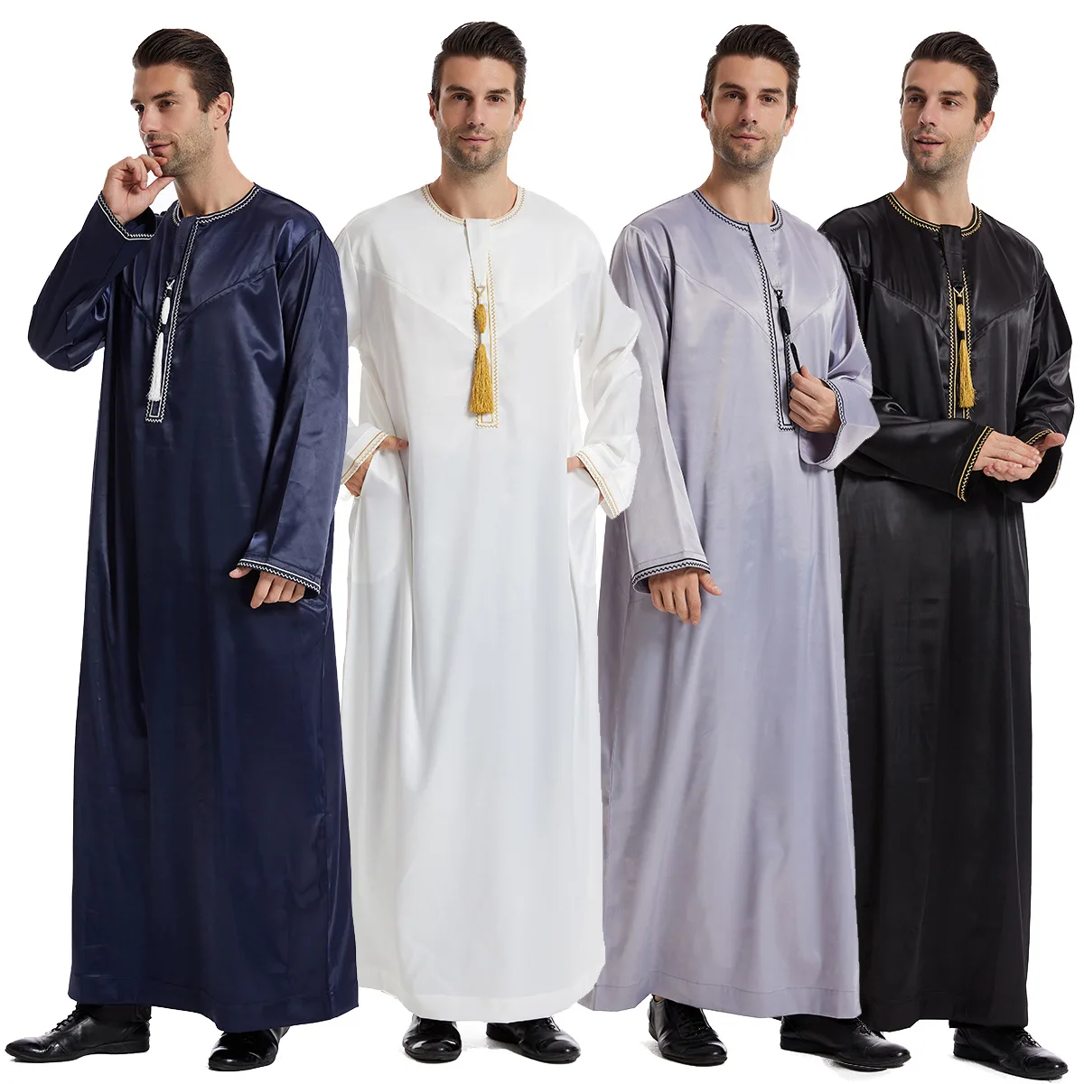 Arabic Formal Wear Men - Eid vestido para homens muçulmanos jubba