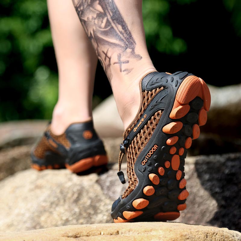 Men Formal Wear With Jeans - Trekking montanha dos homens sapatos esportivos