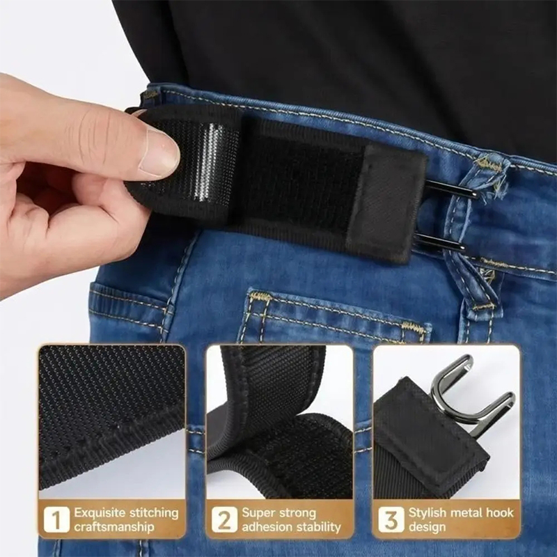 Men Formal Wear With Jeans - Cinto Elástico Unissex Sem Fivela com