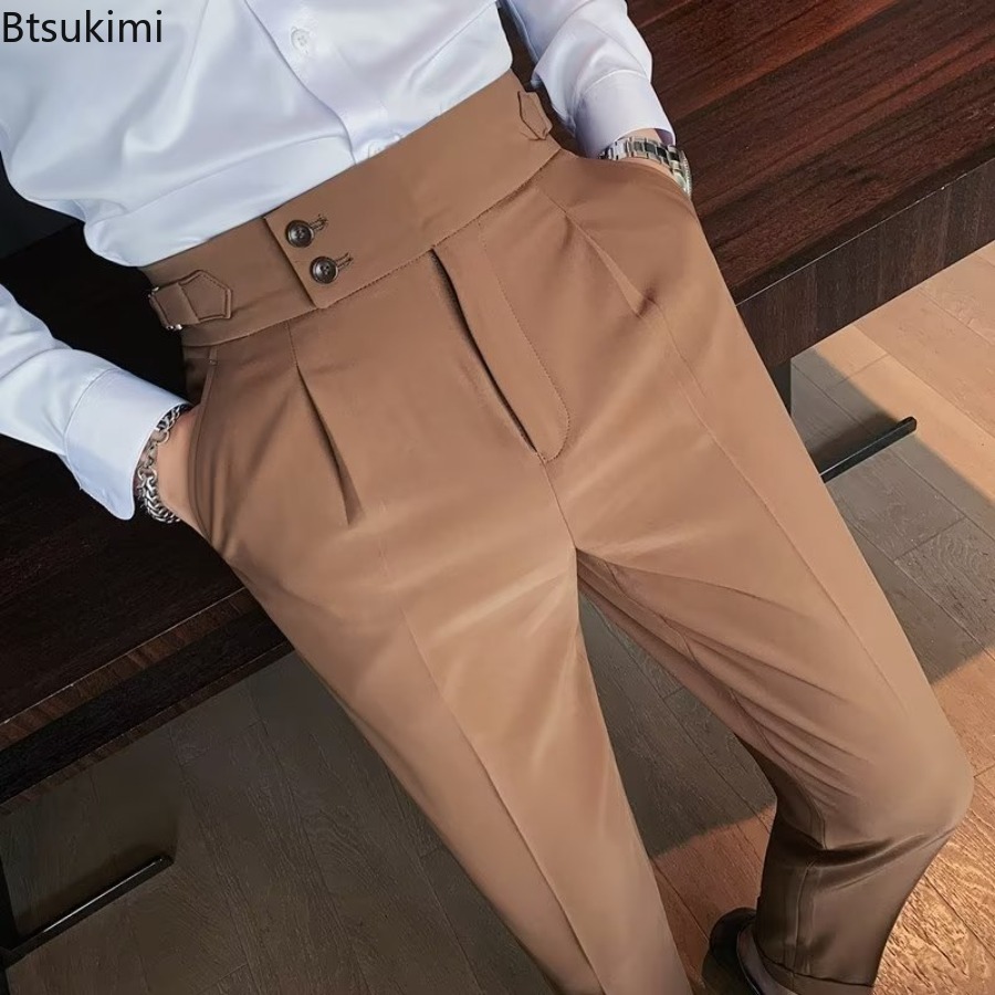 Men Formal Wear Pinterest - Novo 2026 calças de terno de