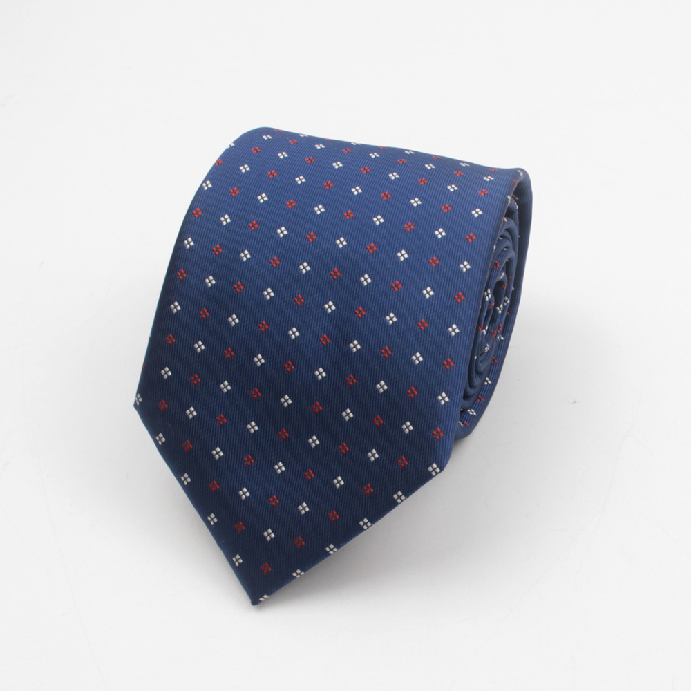 Gravata de bolinhas com listra - Men Formal Wear With Tie avaliação e preço