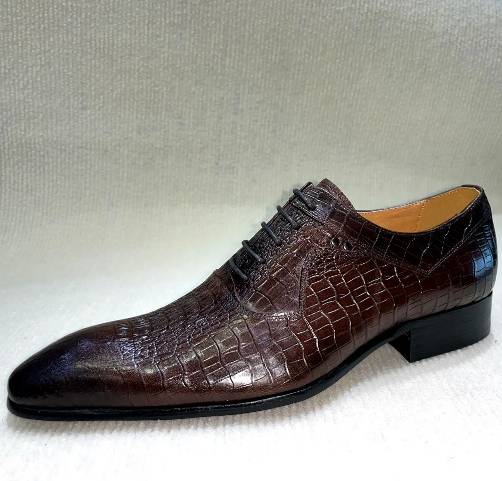Sapatos oxford masculinos de l - Men Formal Wear Dress avaliação e preço