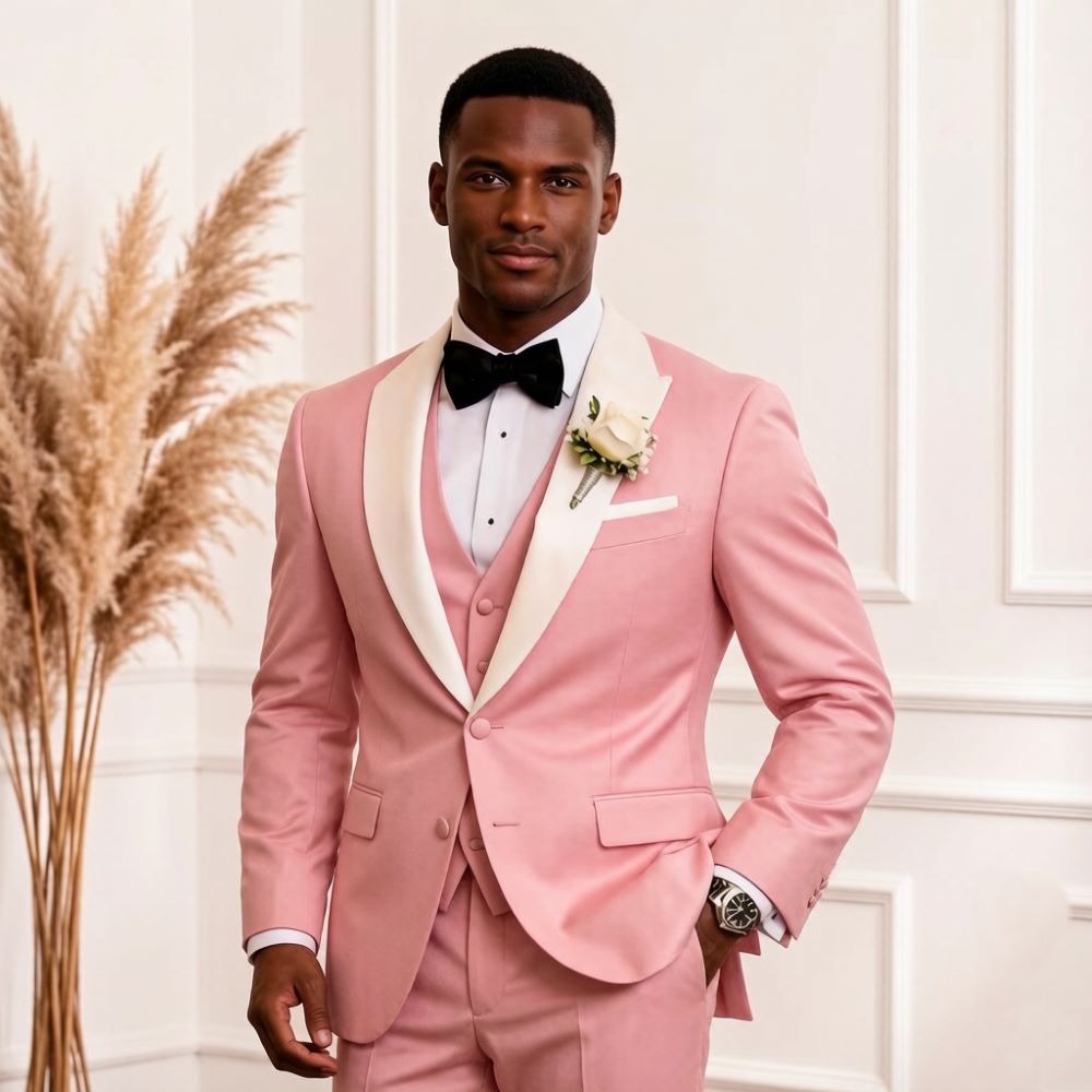 Conjunto de 3 Peças de Ternos  - Men'S Formal Wear For Reception avaliação e preço
