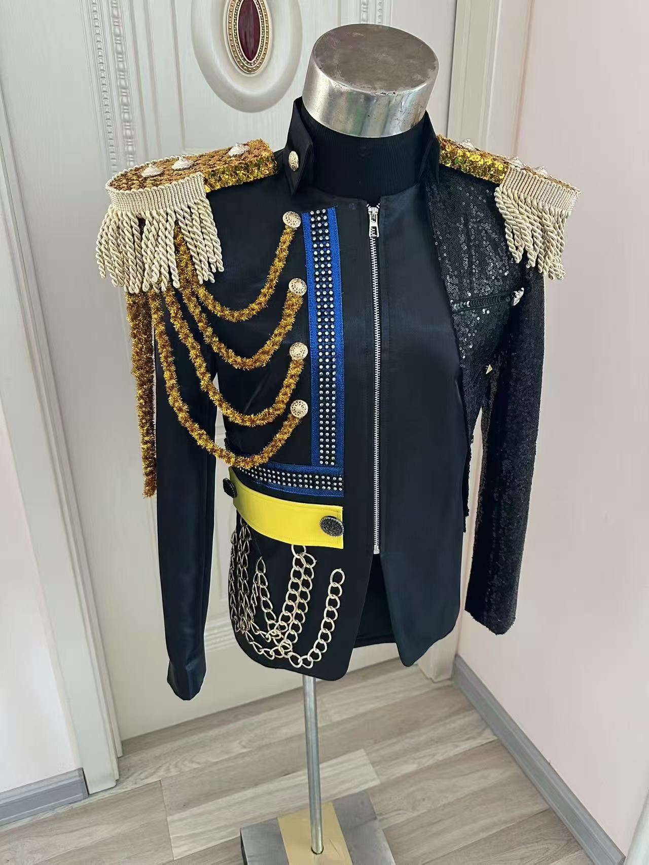 Novos homens borla jaqueta rea - Men Formal Wear Dress avaliação e preço