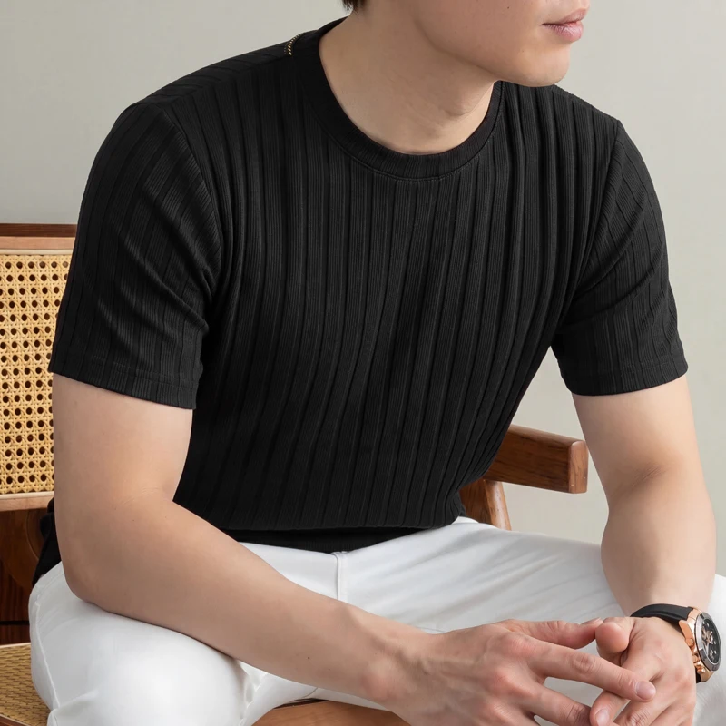Camiseta Casual de Malha para  - Men Formal Wear Pinterest avaliação e preço