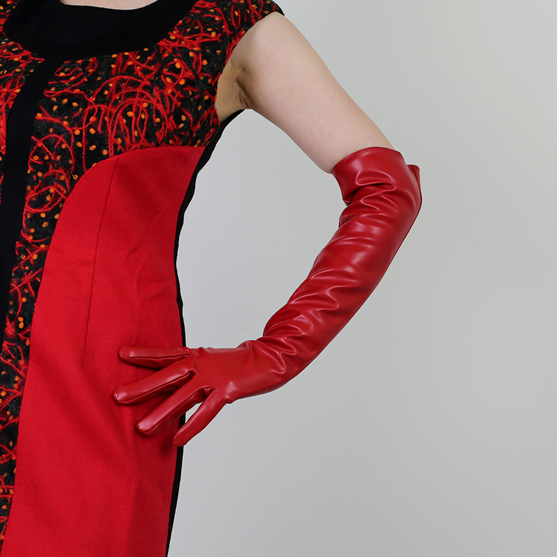 Luvas de Couro Sintético Sexy  - Formal Glove Leather avaliação e preço