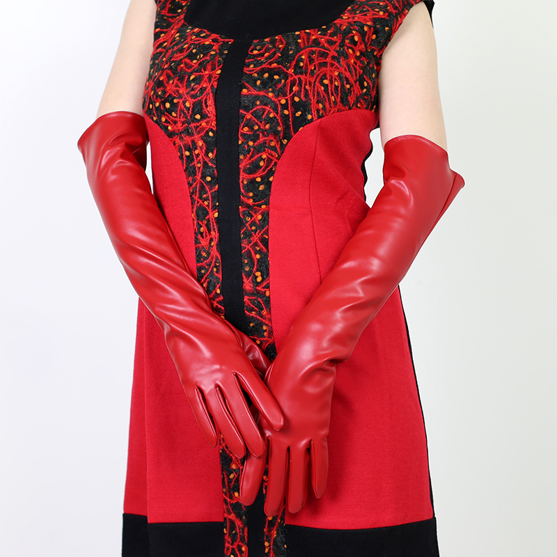Luvas de Couro Sintético Sexy  - Formal Glove Leather avaliação e preço