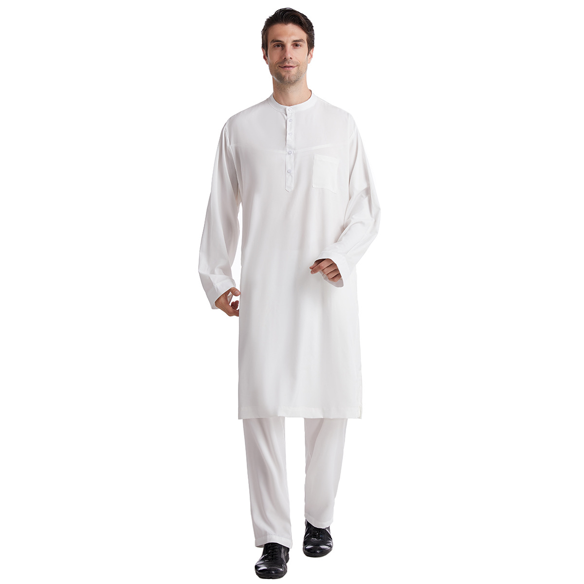 Homens muçulmanos jubba thobe  - Arabic Formal Wear Men avaliação e preço