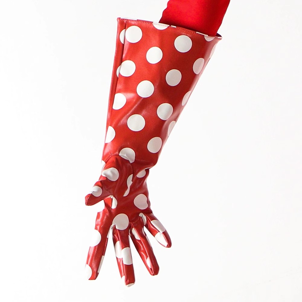 Luva longa de couro PU para mu - Formal Glove Leather avaliação e preço
