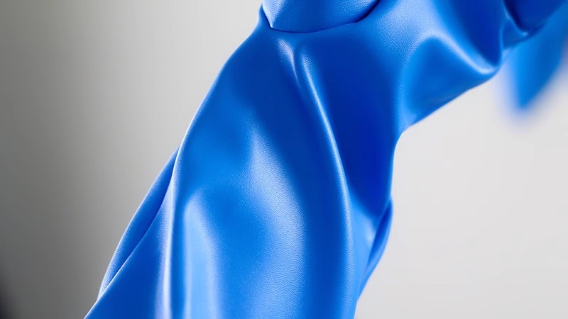 Pista feminina moda azul couro - Formal Glove Leather avaliação e preço