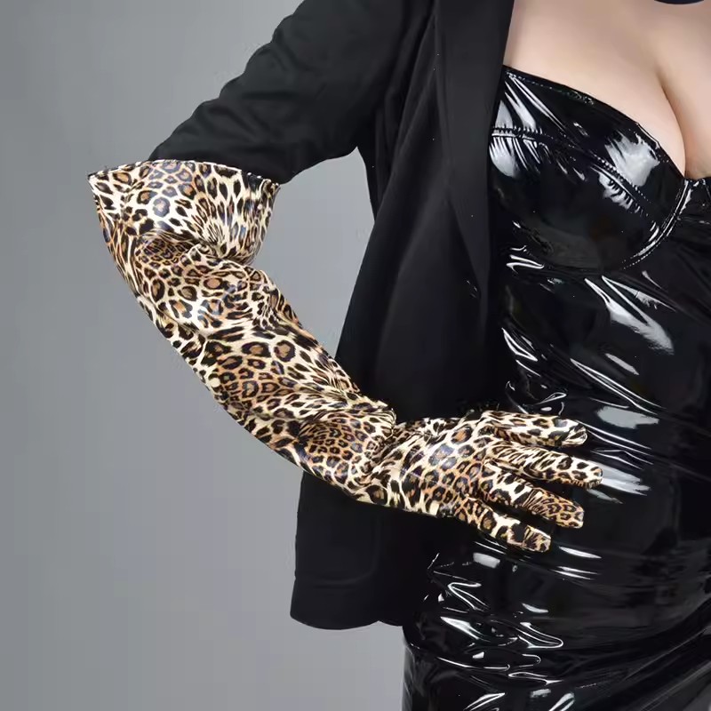Luva Longa Feminina de Couro P - Formal Glove Leather avaliação e preço