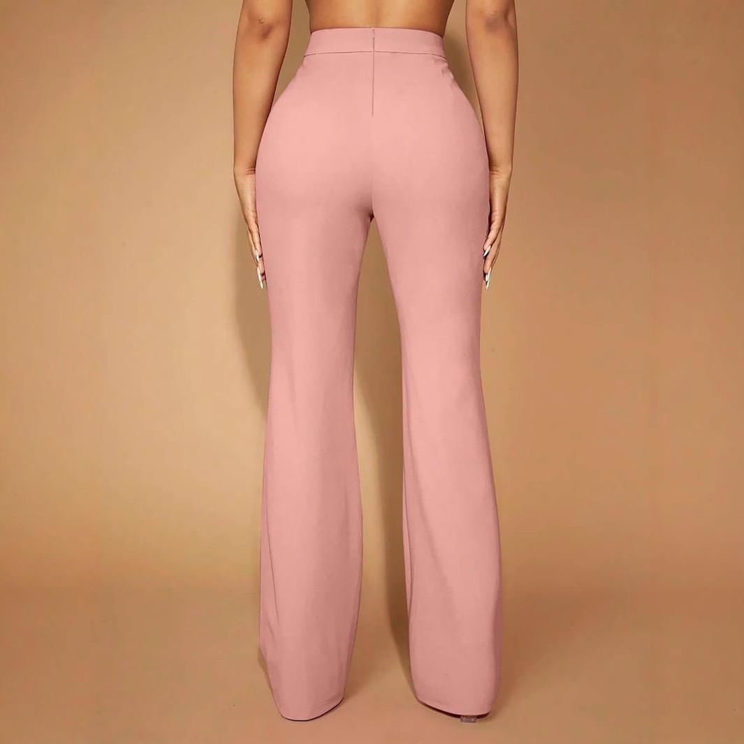 Calças Femininas de Verão com  - Dress Pant Flat Front avaliação e preço