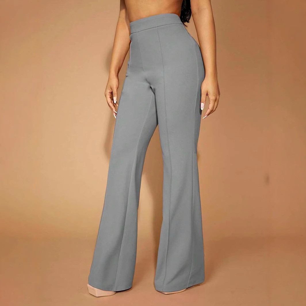 Calças Femininas de Verão com  - Dress Pant Flat Front avaliação e preço