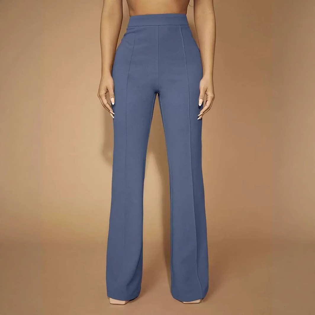 Calças Femininas de Verão com  - Dress Pant Flat Front avaliação e preço