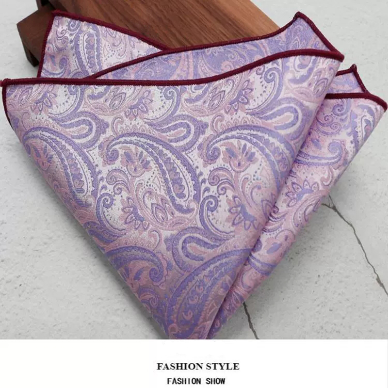 Clássico pasiley bolso quadrad - Men Formal Wear Pinterest avaliação e preço