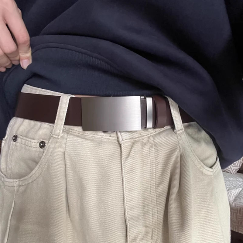 Cinto de Couro Genuíno para Ho - Men Formal Wear With Jeans avaliação e preço