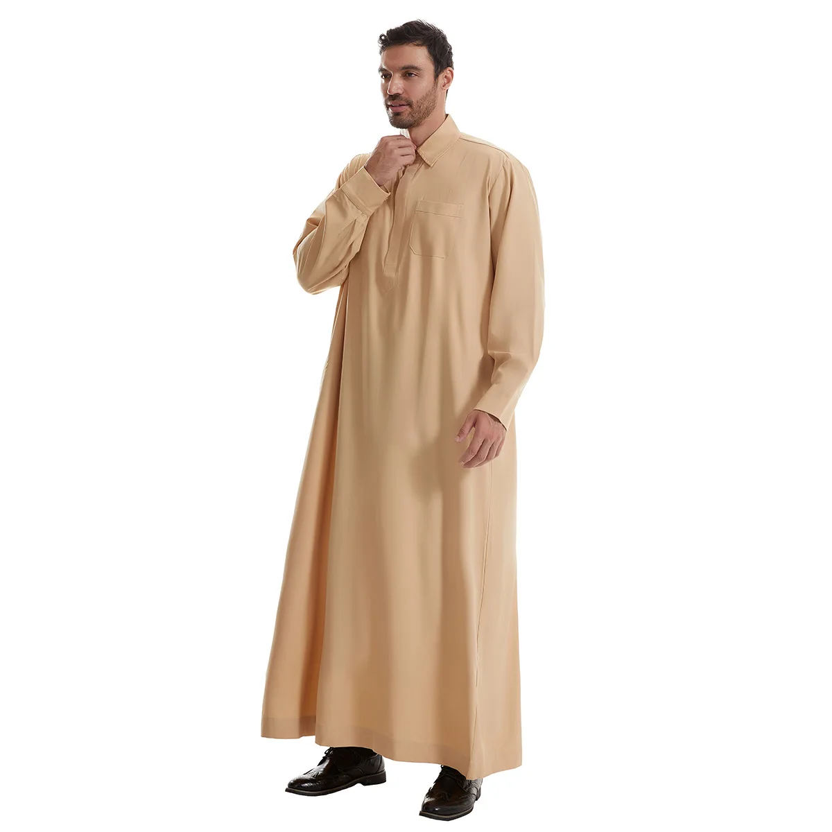 Jubba Thobe Masculina, Camisa  - Arabic Formal Wear Men avaliação e preço