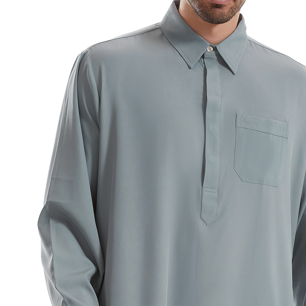 Jubba Thobe Masculina, Camisa  - Arabic Formal Wear Men avaliação e preço