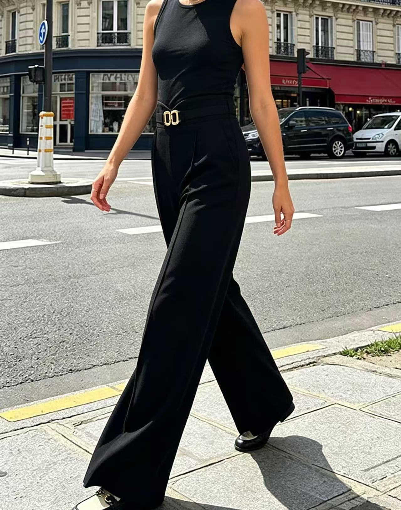 Calças de Alfaiataria de Cintu - Dress Pant Flat Front avaliação e preço