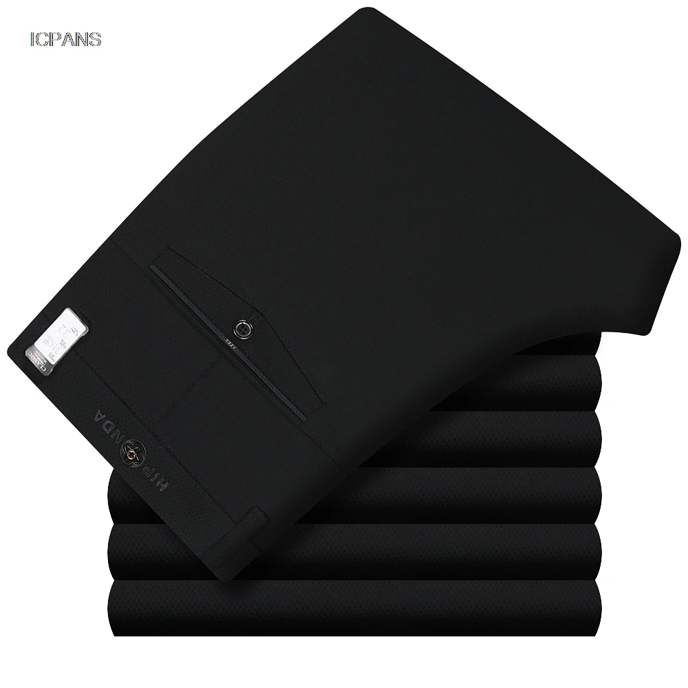 Calças finas de verão dos home - Dress Pant Flat Front avaliação e preço